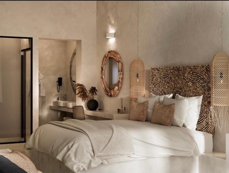Delfini Beach Hotel & Suites Archangelos  Ngoại thất bức ảnh