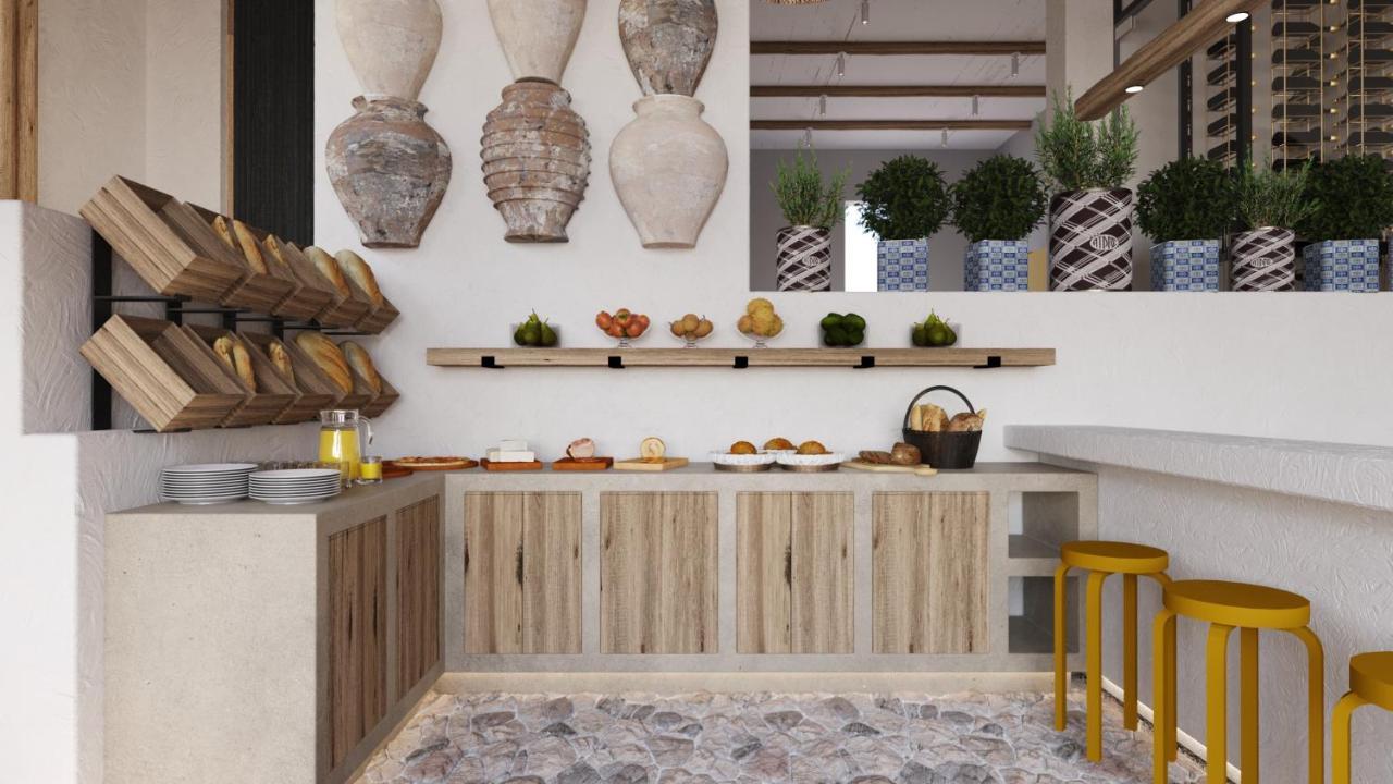 Delfini Beach Hotel & Suites Archangelos  Ngoại thất bức ảnh