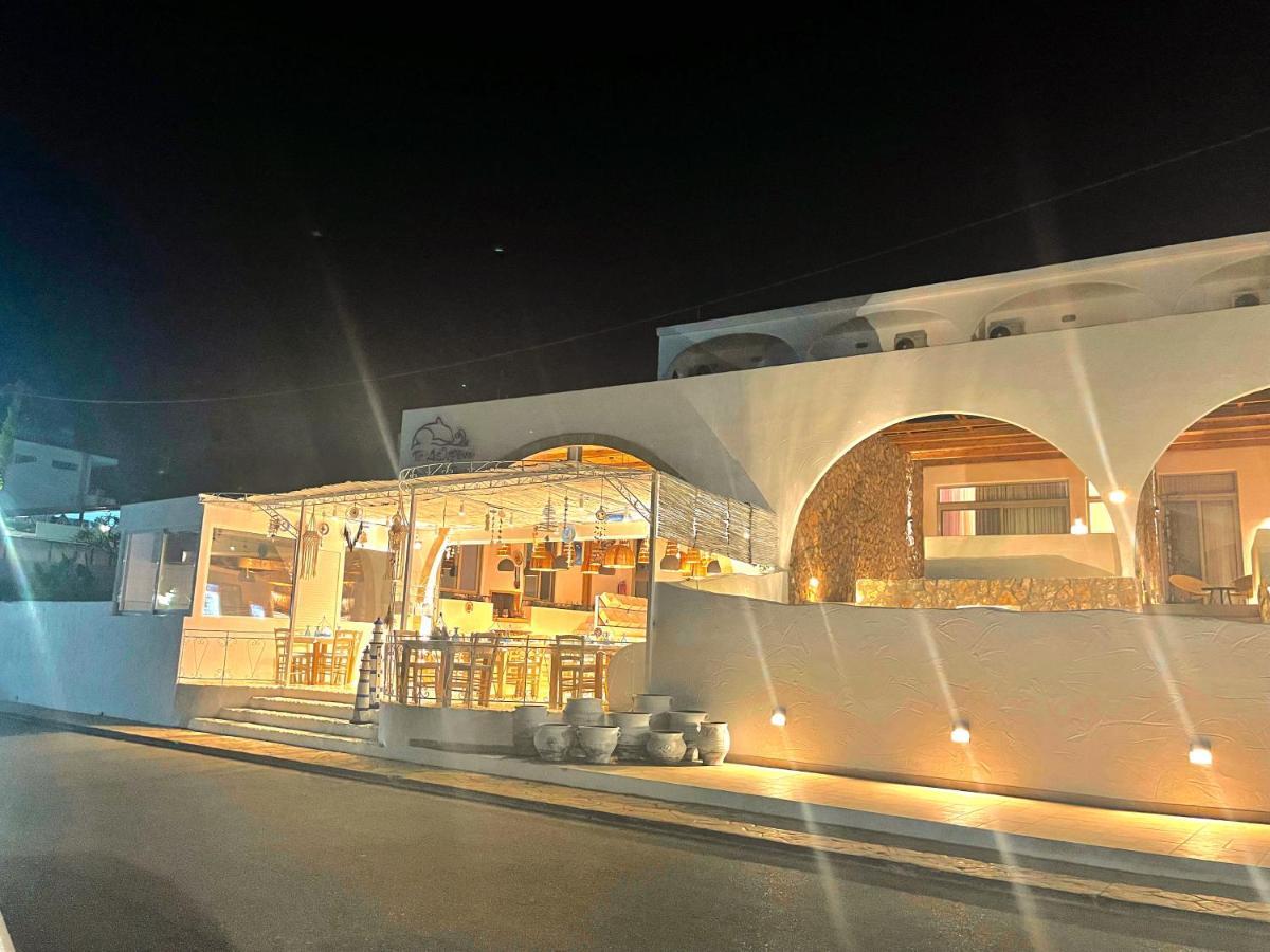 Delfini Beach Hotel & Suites Archangelos  Ngoại thất bức ảnh