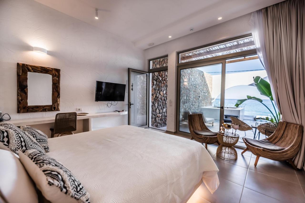 Delfini Beach Hotel & Suites Archangelos  Ngoại thất bức ảnh